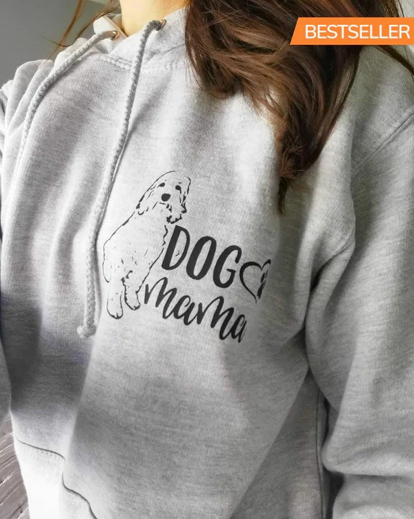 Custom Pet Portrait Sweatshirt - For Dog Mama