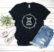 Gemini Unisex T-Shirt, Twin Zodiac Gemini, Birthday Astrological Sign, Gift For Gemini, Birthday Gift T-Shirt - ATMTEE