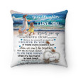 Personalized To My Granddaughter Never Forget That I Love You More Than You'll Ever Know Pillow - ATMTEE