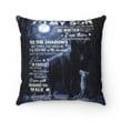 Son Pillow, Gift For Son, To My Son Never Feel That You Are Alone No Matter How Near Or Far Apart Wolf Pillow - ATMTEE