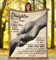 Personalized To My Daughter Never Forget That I Love You I Hope You Believe In Yourself, Gift For Daughter Sherpa Blanket - ATMTEE