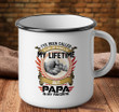 Veteran Mug, Gifts For Dad, I've Been Called A Lot Of Names In My Life Time But Papa Is My Favorite Camping Mug - ATMTEE