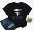 Virgo Sign Shirt, Virgo Birthday Shirt, Astrology Shirt, Birthday Gift For Her Unisex T-Shirt - ATMTEE