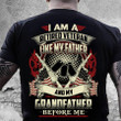 Veteran Shirt, I Am A Retired Veteran Like My Father And My Grandfather Before Me T-Shirt