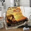 Wife Blanket, Gift For Her, To My Wife I Choose You To Do Life With Lion Fleece Blanket - ATMTEE
