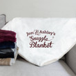 Personalized Sherpa Blanket, Valentine Gift, Husband And Wife Name Blanket - ATMTEE