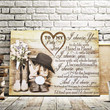 Valentine's Day Gifts For Her, Gifts For Him Canvas, To My Only Love, I Choose You At The Beginning Canvas - ATMTEE
