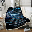 Personalized To My Wife Once Upon A Time When I Wrote Your Name In My Heart, Gift For Wife Fleece Blanket - ATMTEE