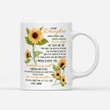 To My Daughter Once Upon A Time When I Asked God For An Angel Sunflower Mug - ATMTEE
