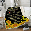 To My Gorgeous Wife Never Forget That I Love You Fleece Blanket, Valentine's Gift, Valentine Day - ATMTEE