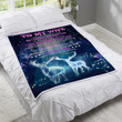 Personalized To My Wife, I Didn't Marry You So I Could Live With You Fleece Blanket, Valentine's Gift - ATMTEE