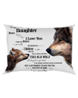 To My Daughter Never Forget That I Love You Canvas Pillow - ATMTEE