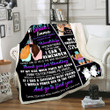 Personalized To My Bestie Blanket, Custom Name Blanket, Gift For Best Friends, Birthday Gift Idea Fleece Blanket - ATMTEE