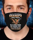 Veteran Face Cover, Father's Day Gift For Grandpa, I'm Veteran Grandpa I Would Do To Protect My Grandkids - ATMTEE