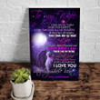 Wife Canvas To My Wife I Look Into My Heart And I Find You Couple Cat Canvas, Gift Ideas For Wife, Anniversary's Gifts - ATMTEE