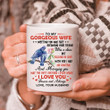 Valentine's Day Gift To My Gorgeous Wife Meeting You Was Fate Becoming Your Friend Bird Mug - ATMTEE