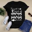 Halloween Shirt, It's Just A Bunch Of Hocus Pocus Halloween T-Shirt KM2408 - ATMTEE