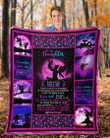 To My Daughter If You Need Me, Call Me If You Need, Gift For Daughter Fleece Blanket