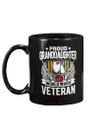Proud Granddaughter Of A World War 2 Veteran Military Family Mug - ATMTEE