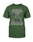 Never Underestimate A Man Who Was Born In September Even The Devil T-Shirt - ATMTEE
