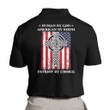 Patriot Shirt, Human By Blood American By Birth Patriot By Choice Polo Shirt