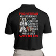 Veteran Shirt, PTSD Veteran What Lies Behind US And What Lies Within US Polo Shirt