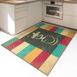 Time Of Coffee Area Rug Floor Mat Home Decor