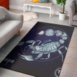 Cute Astrological Scorpio Sign Background Print Area Rug