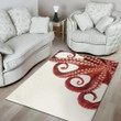 Tentacles Of Octopus Pattern Background Print Area Rug