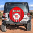 Hawaii Kalani High School Spare Tire Cover Falcons Simple Style LT8 - Jeep Tire Covers