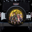 Moon Demonslayer Moonlight Spare Tire Cover Gift For Campers - Jeep Tire Covers