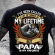 I've Been Called A Lot Of Names In My Life Time But Papa Is Favorite Premium T-Shirt - ATMTEE