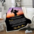 Mom Blanket, Mother's Day Gift Ideas, When God Made Mom He Gave Me The Best One, Gift For Mom Fleece Blanket - ATMTEE