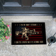 Veteran Welcome Rug, Veteran Doormat, I Am An Army Veteran I Can Fix Stupid But It's Gonna Hurt Doormat - ATMTEE
