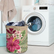 Hibicus And Plumeria  Laundry Basket