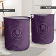 Scottish Purple Thistle  Laundry Basket
