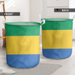 Flag Of Gabon  Laundry Basket