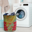 Hibiscus Water Color  Laundry Basket