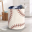 Vintage Baseball Line For Who Love Sport Laundry Basket