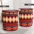 Red Ethnic   Laundry Basket