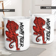 Red Tiger Might Tiger  Laundry Basket