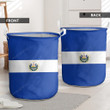 Flag Of El Salvador  Laundry Basket