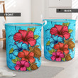Hibiscus Flower Soulful  Laundry Basket
