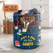 Farm Animals Laundry Basket