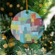 Coat Of Many Colors Christmas Ornament Christmas Holiday Ornament Decorating