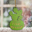Cactus Ornament Feliz Navidad 2021 Christmas Ornament Tree Decorating