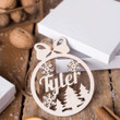 Personalized Name Snowflake Christmas Ornament Unique personalized Xmas Gifts