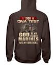 I Took A DNA Test God Is My Father Marines Are My Brothers Hoodie