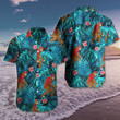 Bigfoot Palm Leaves Hawaiian Shirt Family Beach Vacation Shirts Summer Gift Ideas For Family