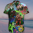 Hippie Bigfoot Hawaii Shirt Funny Hawaiian Shirts Summer Gift Ideas For Best Friend
